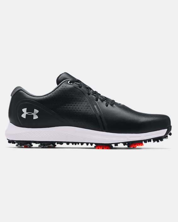 Men's UA Charged Draw RST Wide E Golf Shoes, Black, pdpMainDesktop image number 0